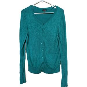 Express Button Down Cardigan Sweater - Size Large